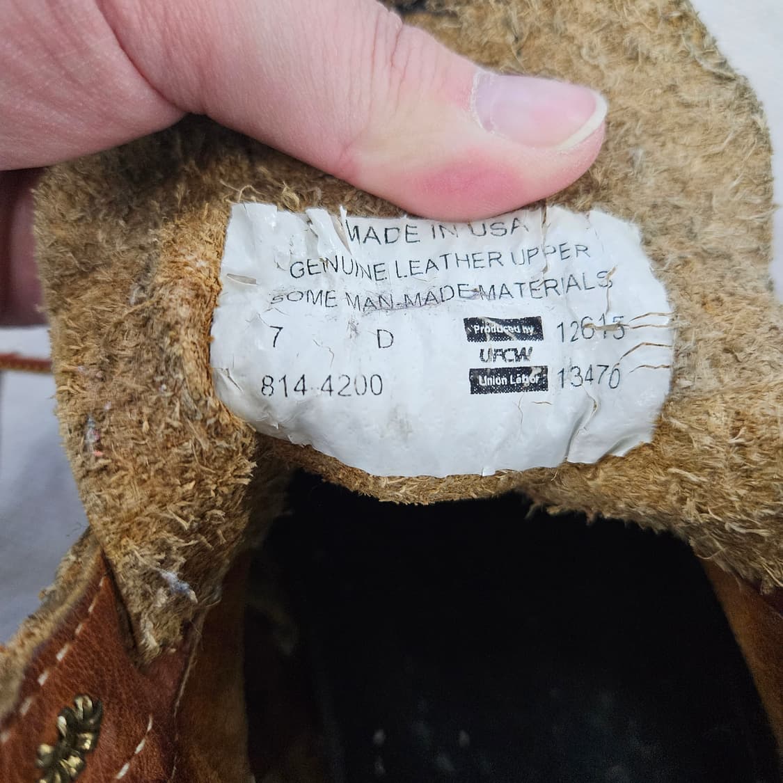 [7(D)] 쏘로굿 USA 목토 스틸토 6인치 워커 부츠 0120Y2 상품이미지8