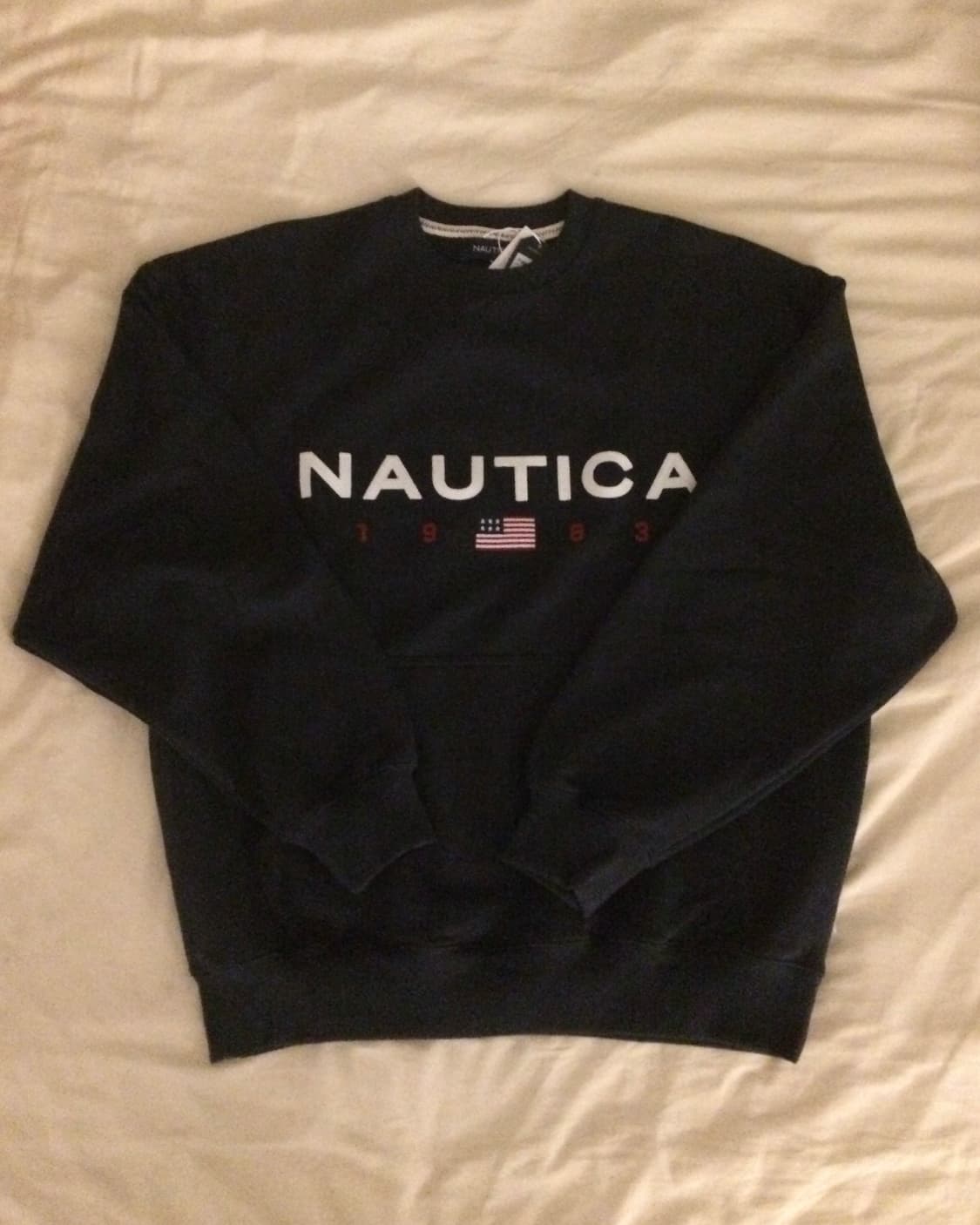 [M] 노티카 스웻 셔츠 맨투맨 네이비 상품이미지3