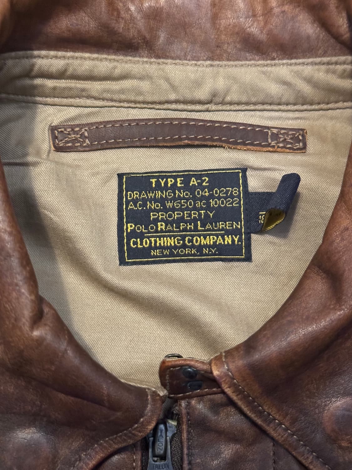 폴로 랄프로렌 A-2플라잉자켓 상품이미지4