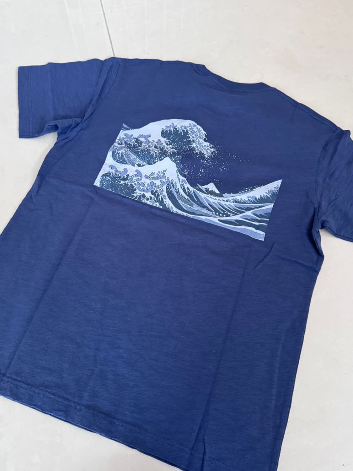 UKIYOE BLUE TEE 우키요에 블루 티셔츠 상품이미지1