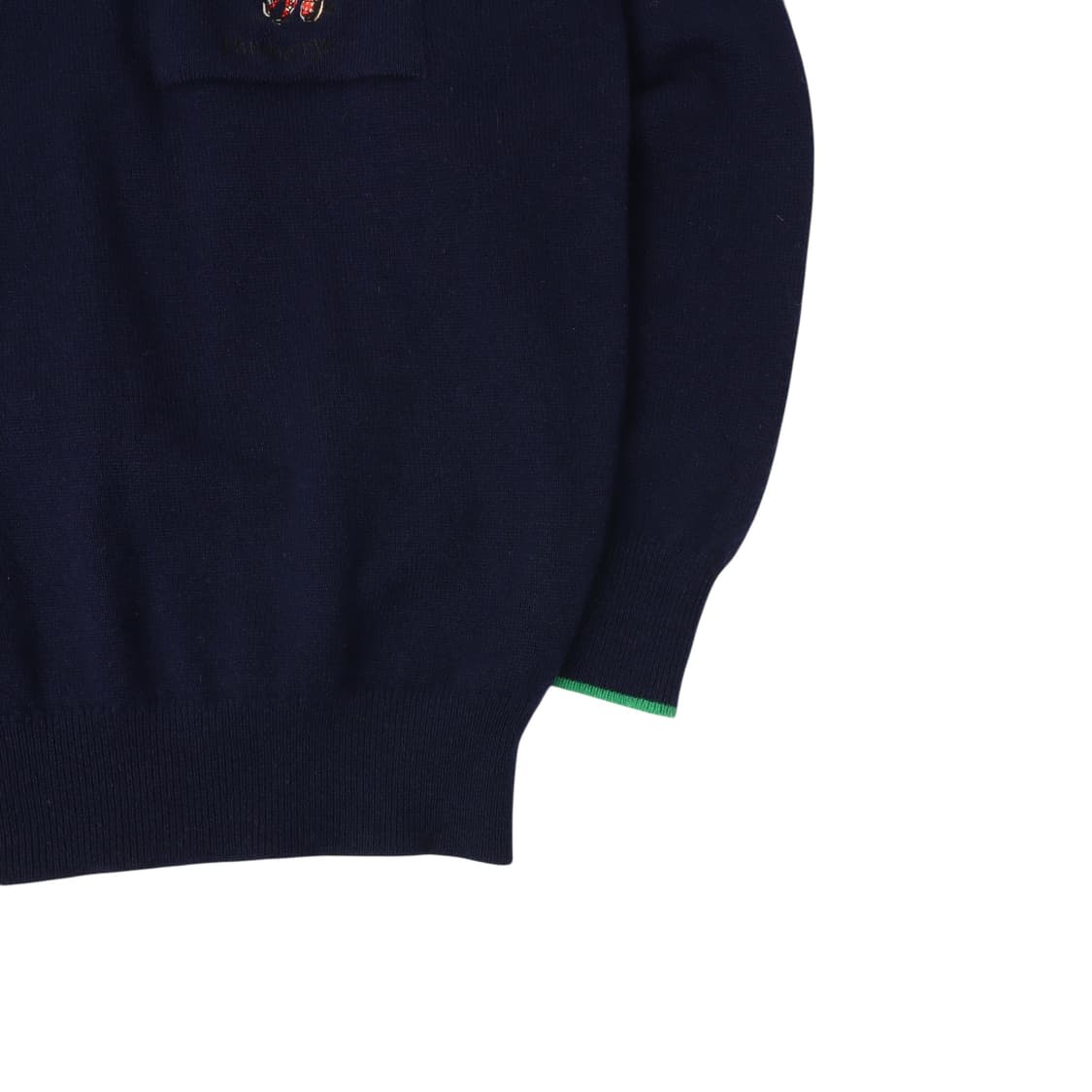 버버리 골프스윙 로고 버튼업 카라 울 니트 상품이미지4