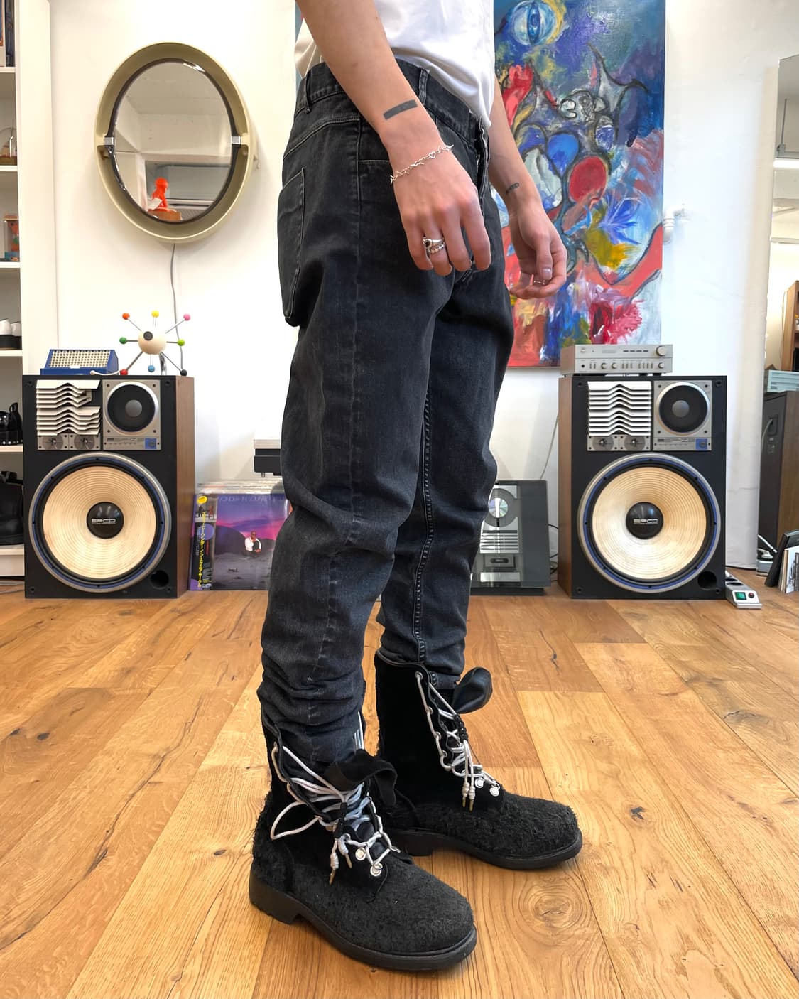 [M] 다미르도마 사일런트 데님 팬츠 상품이미지4