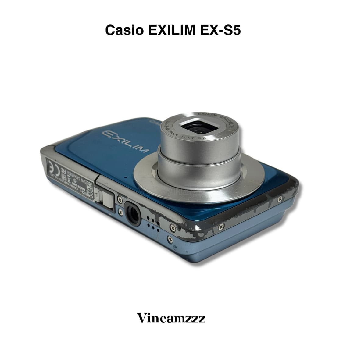 Casio 카시오 엑슬림 exilim EX-S5 디지털 카메라 상품이미지7