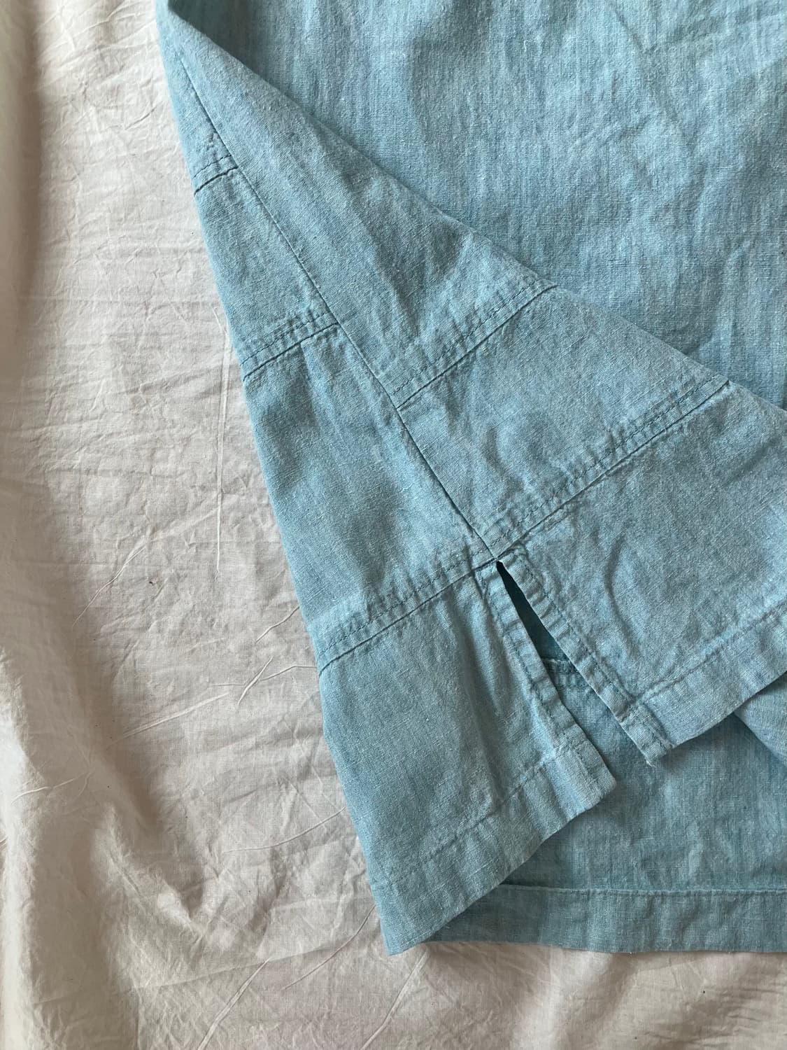 Indigo&denim 인디고 면 롱스커트 상품이미지3