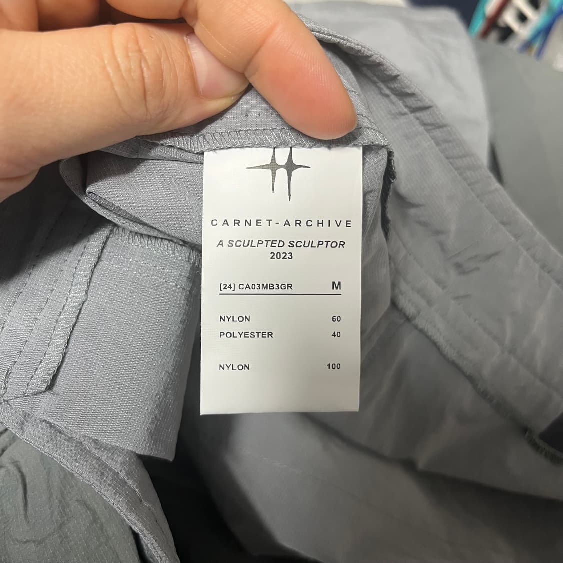 카르넷 아카이브 와이드 팬츠 상품이미지2