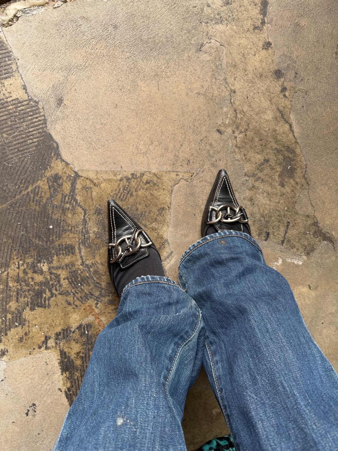 프라다 스틸레토 체인 키튼 힐 상품이미지8