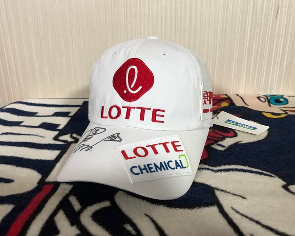 요넥스(YONEX)골프 롯데골프단 프로골퍼모자/김효주프로 싸인모자 상품이미지1