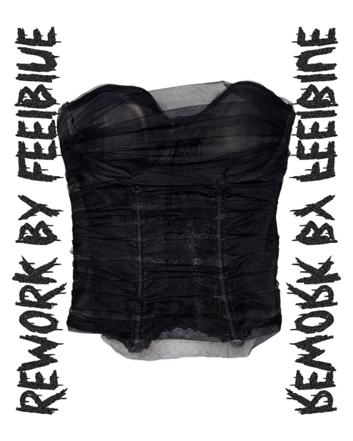FEELBLUE REWORK 022 – Black Eden Corset 상품이미지8