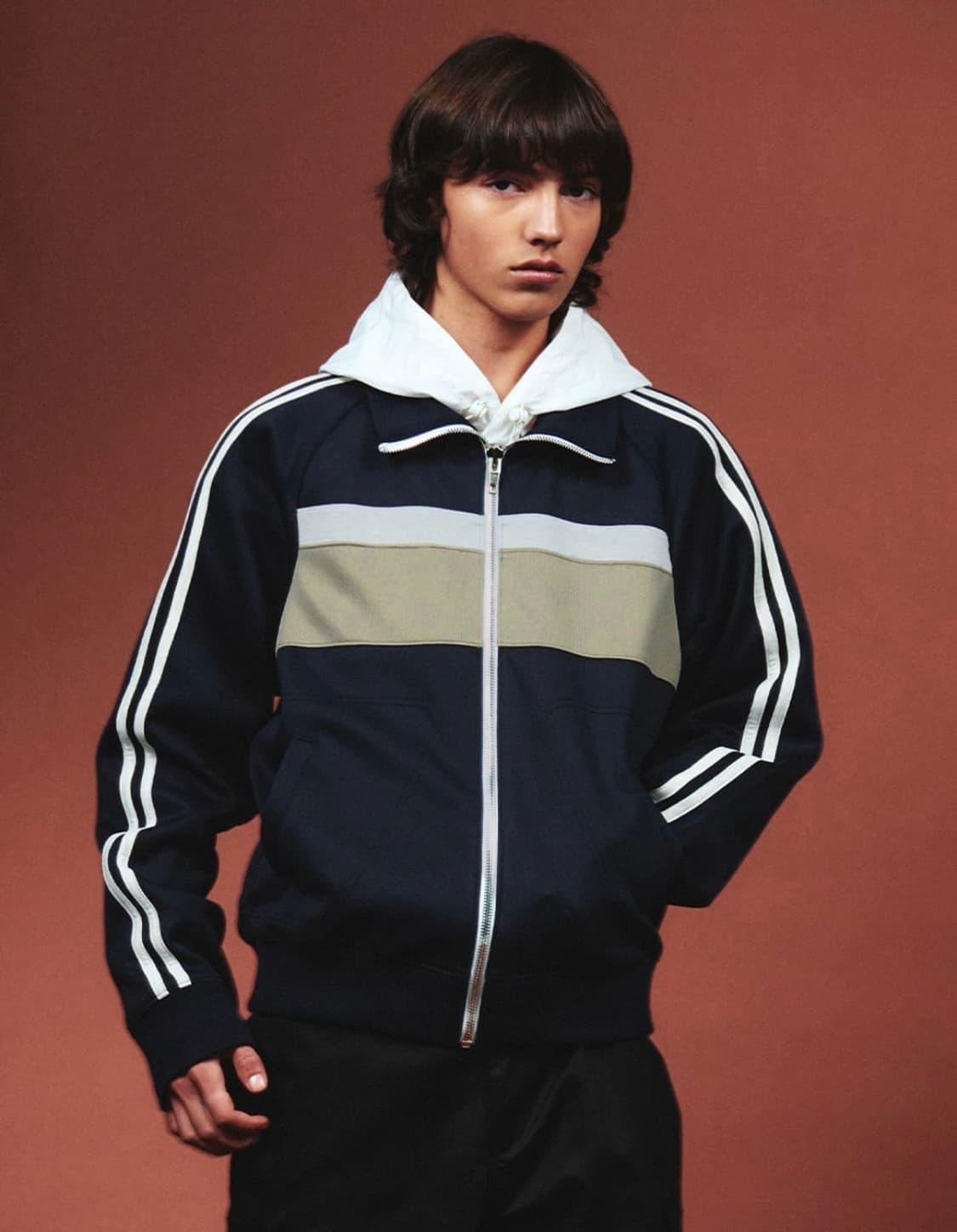 kijun Track Jacket Navy 상품이미지2