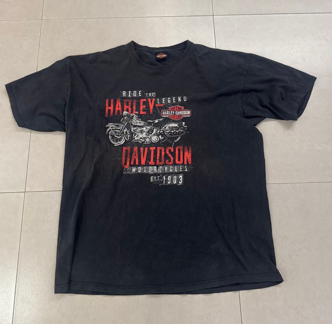 00’s Harley Davidson 티셔츠 XXL 상품이미지2
