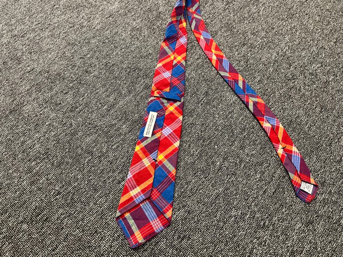 엔지니어드가먼츠 체크패턴 넥타이  상품이미지2