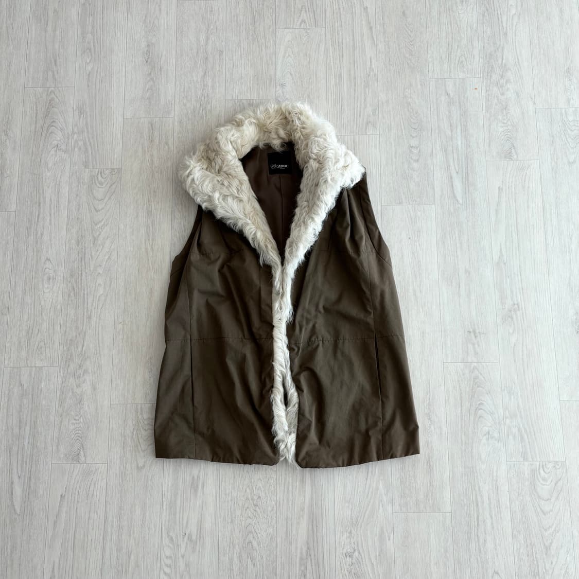 주크 2-way 양가죽자켓+양모베스트 아우터 자켓 상품이미지8