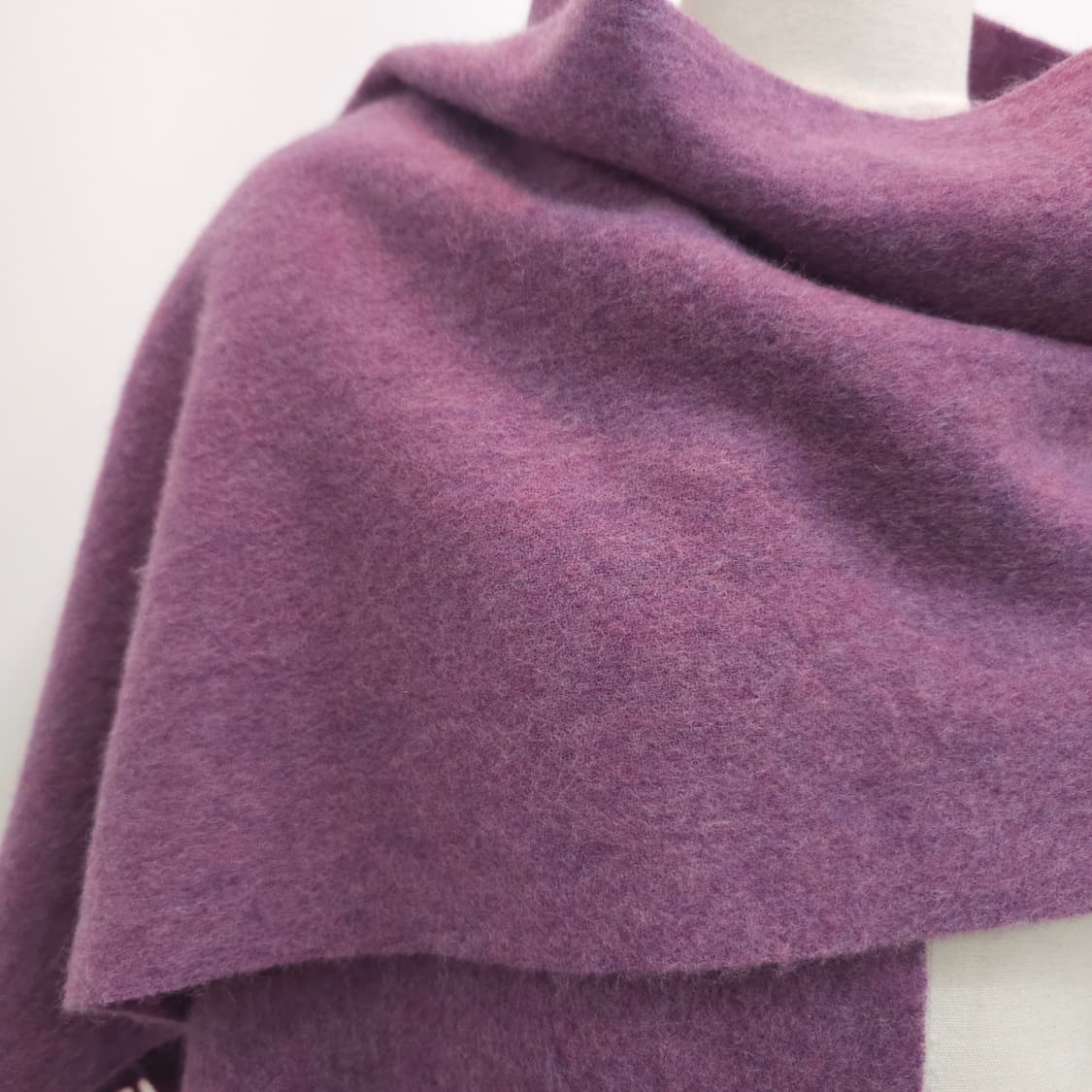 캐시미어 100% 라벤더 머플러 상품이미지5