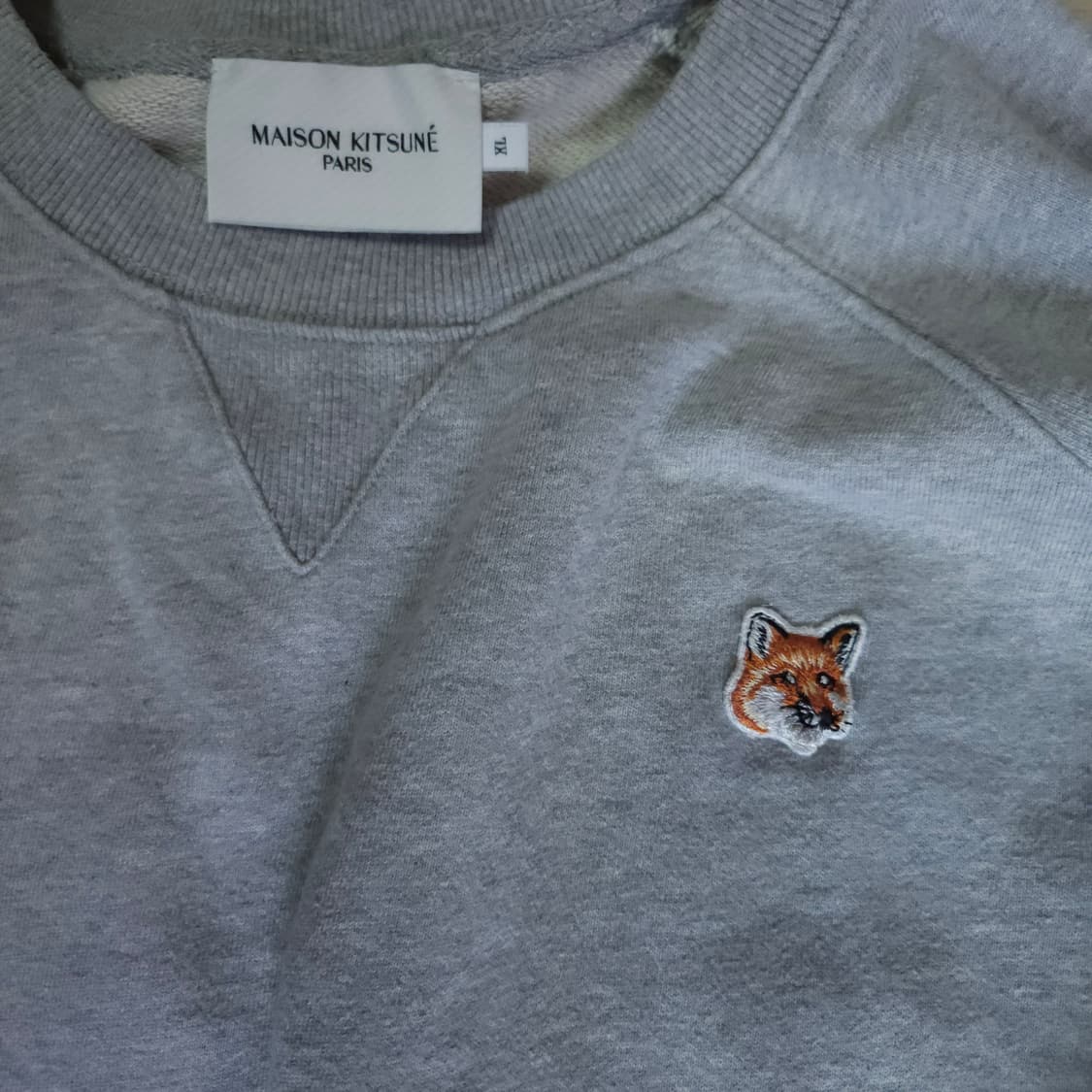 메종키츠네 폭스헤드 맨투맨티셔츠 100 상품이미지6