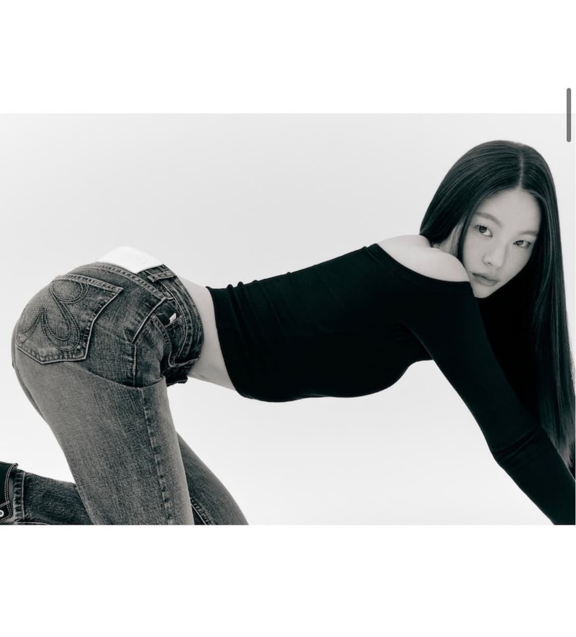 글로니 로우라이즈 데님 THE RODEO JEANS 상품이미지2