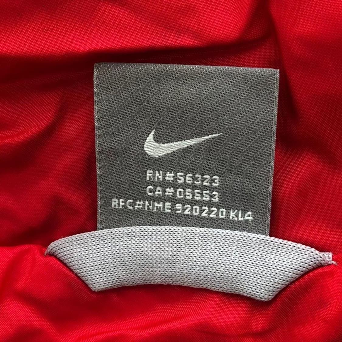 빈티지 나이키 바람막이 레드 m 상품이미지3