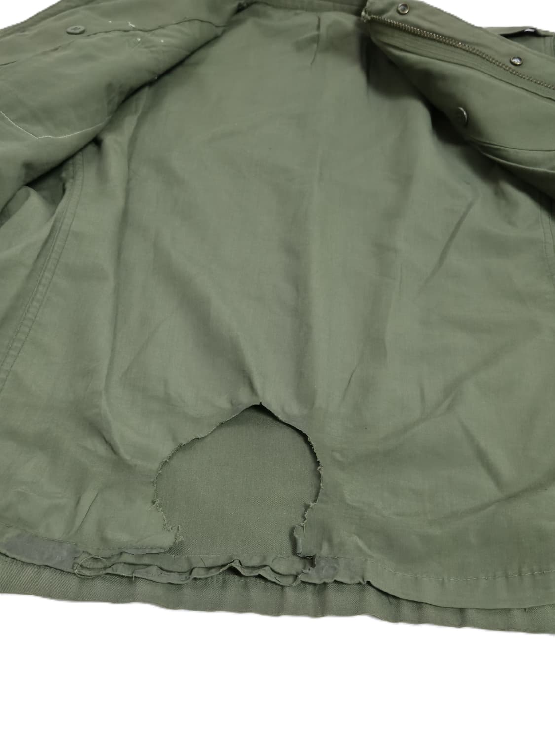 육군 구형 중사 민무늬 야전상의 전투복 상의 자켓 (L) 상품이미지8