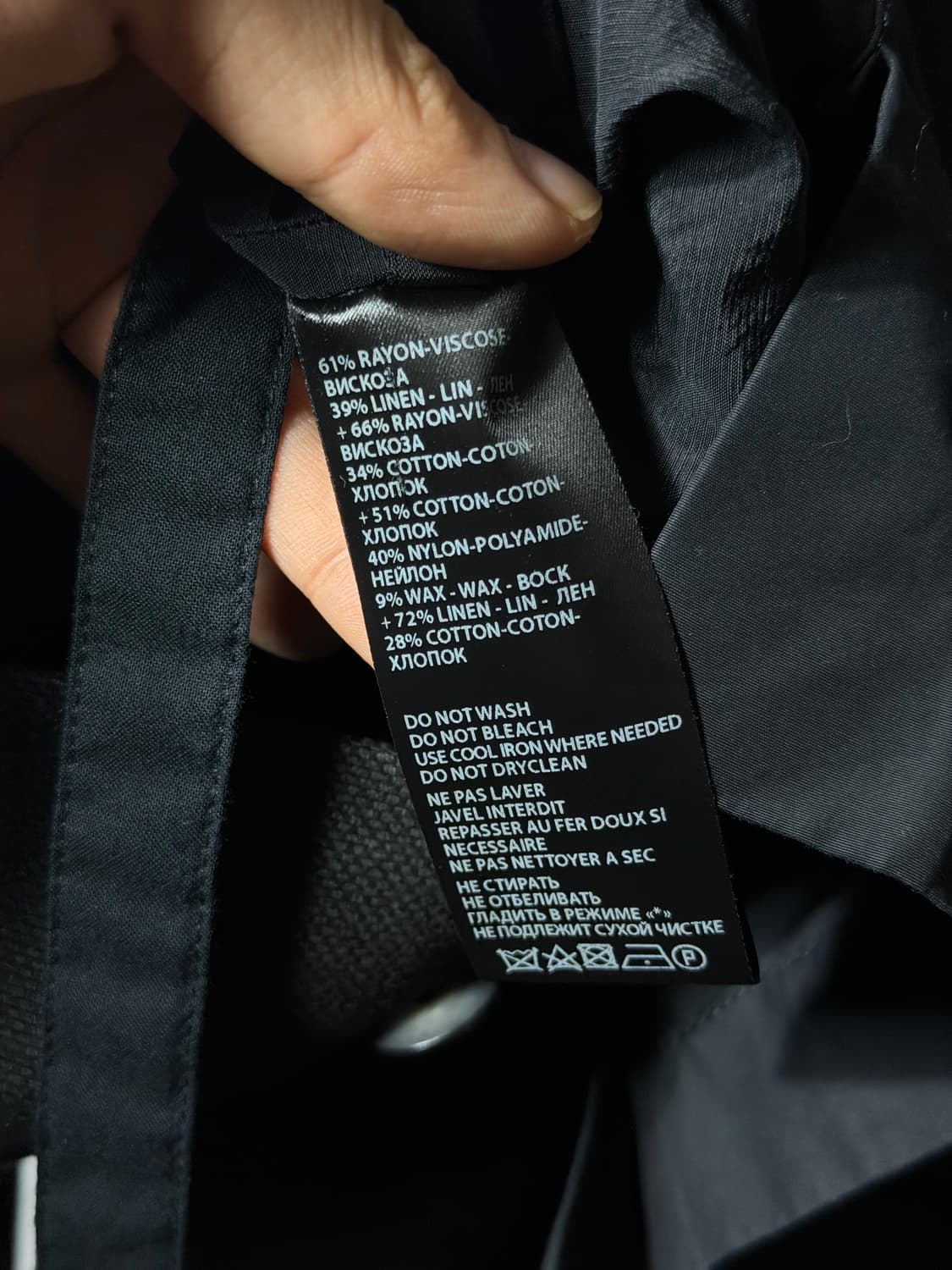 앤드뮐미스터 비대칭 블레이저 상품이미지9