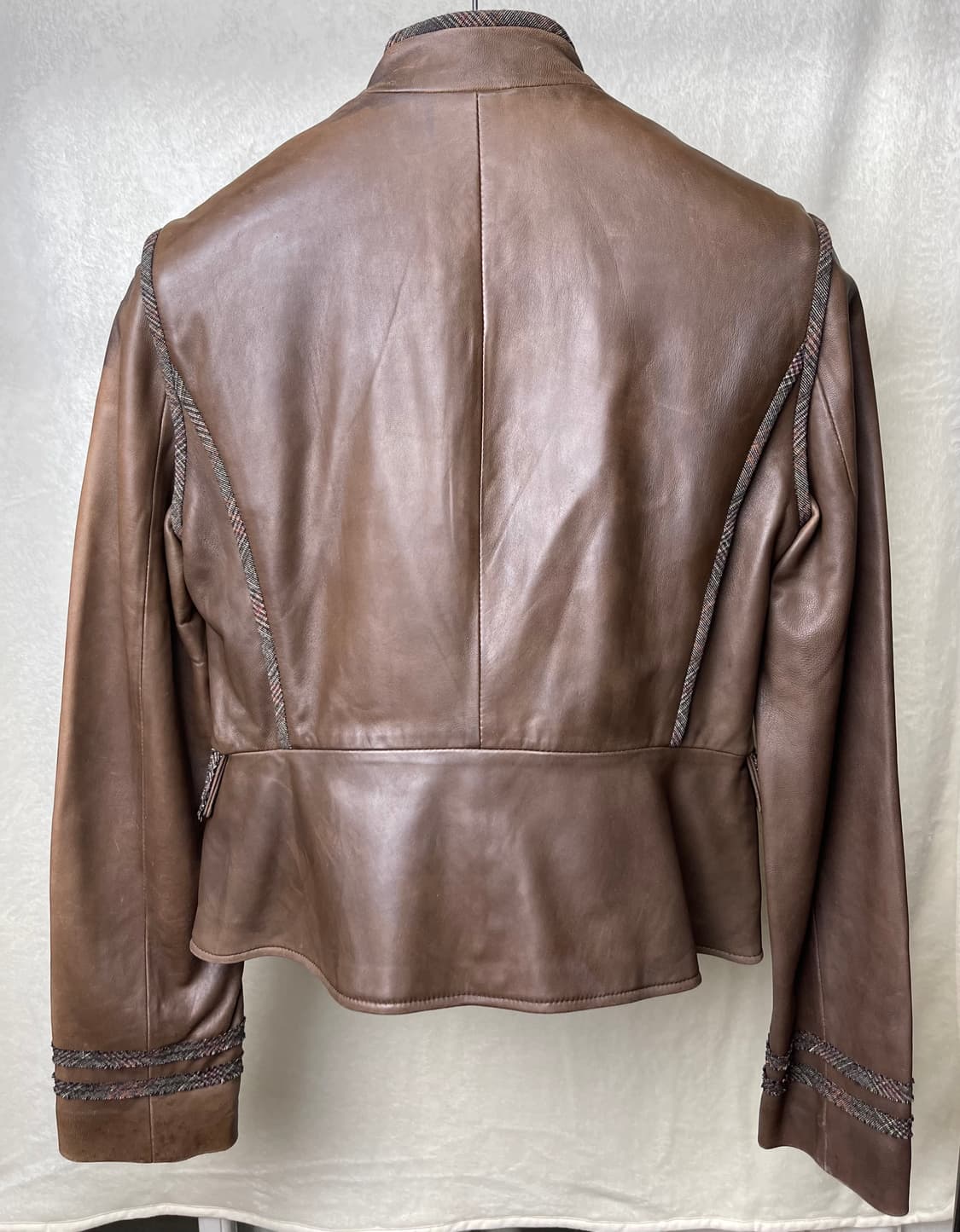 [S] BCBGMaxAzria 양가죽 자켓|| 브라운 상품이미지3