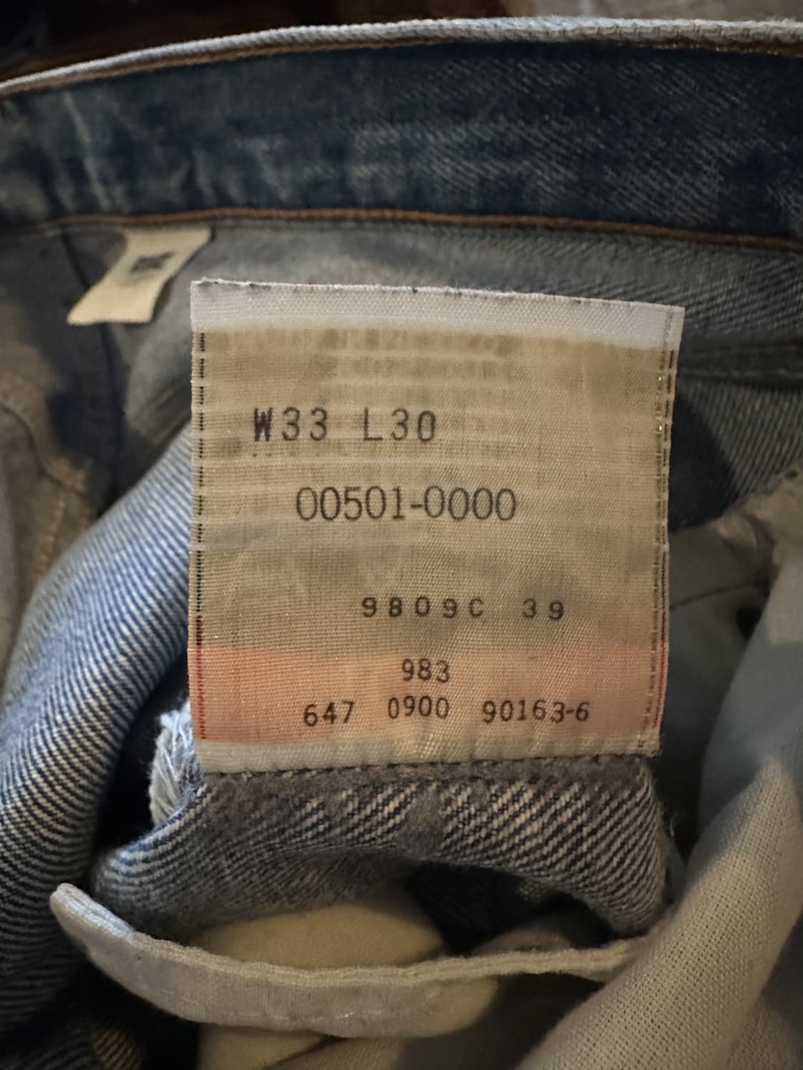 Vintage Levis 501 Denim Pants 상품이미지9