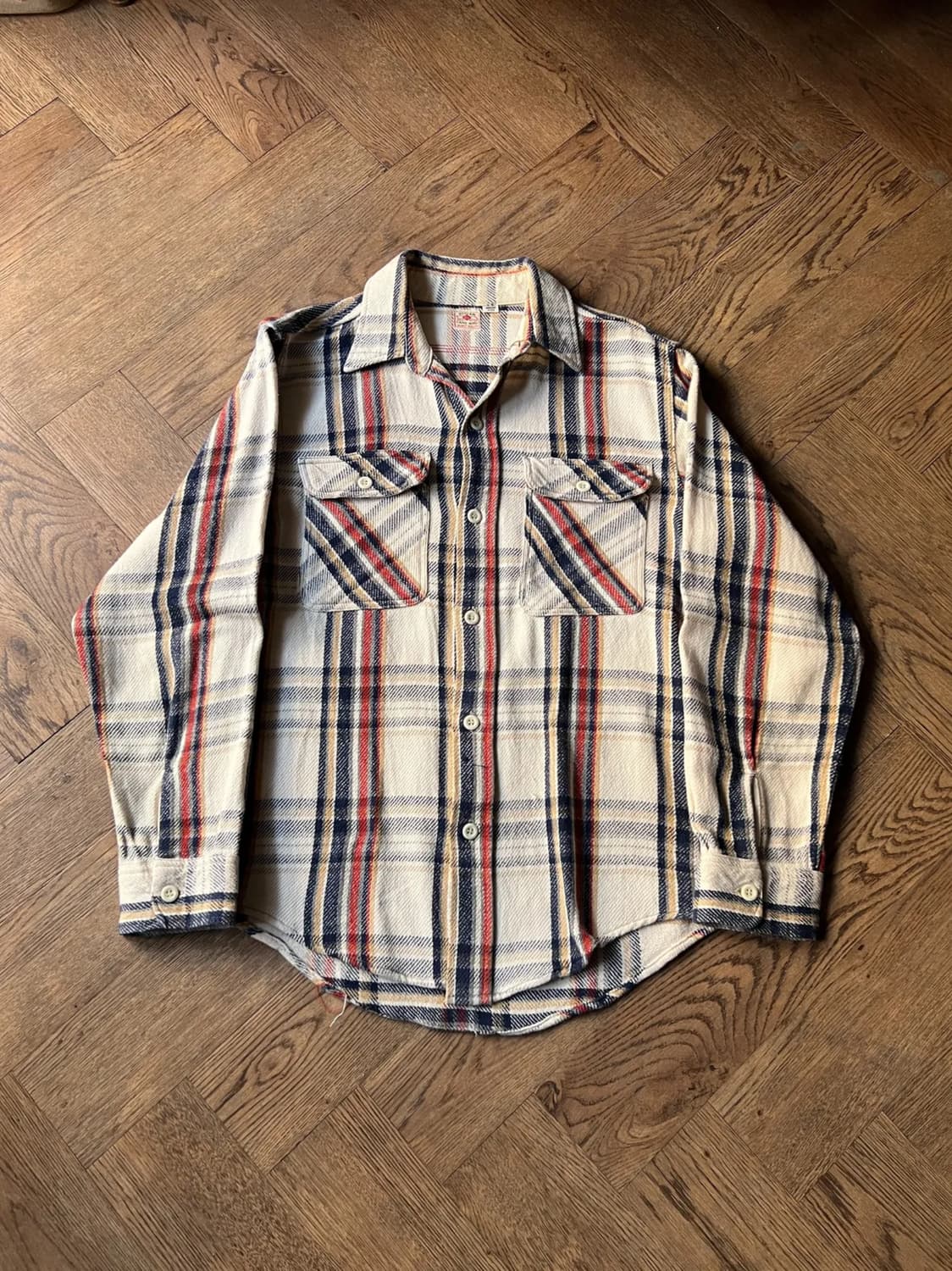 [M]Sugar Cane 슈가케인 재팬메이드 타탄체크 플란넬 체크 상품이미지1