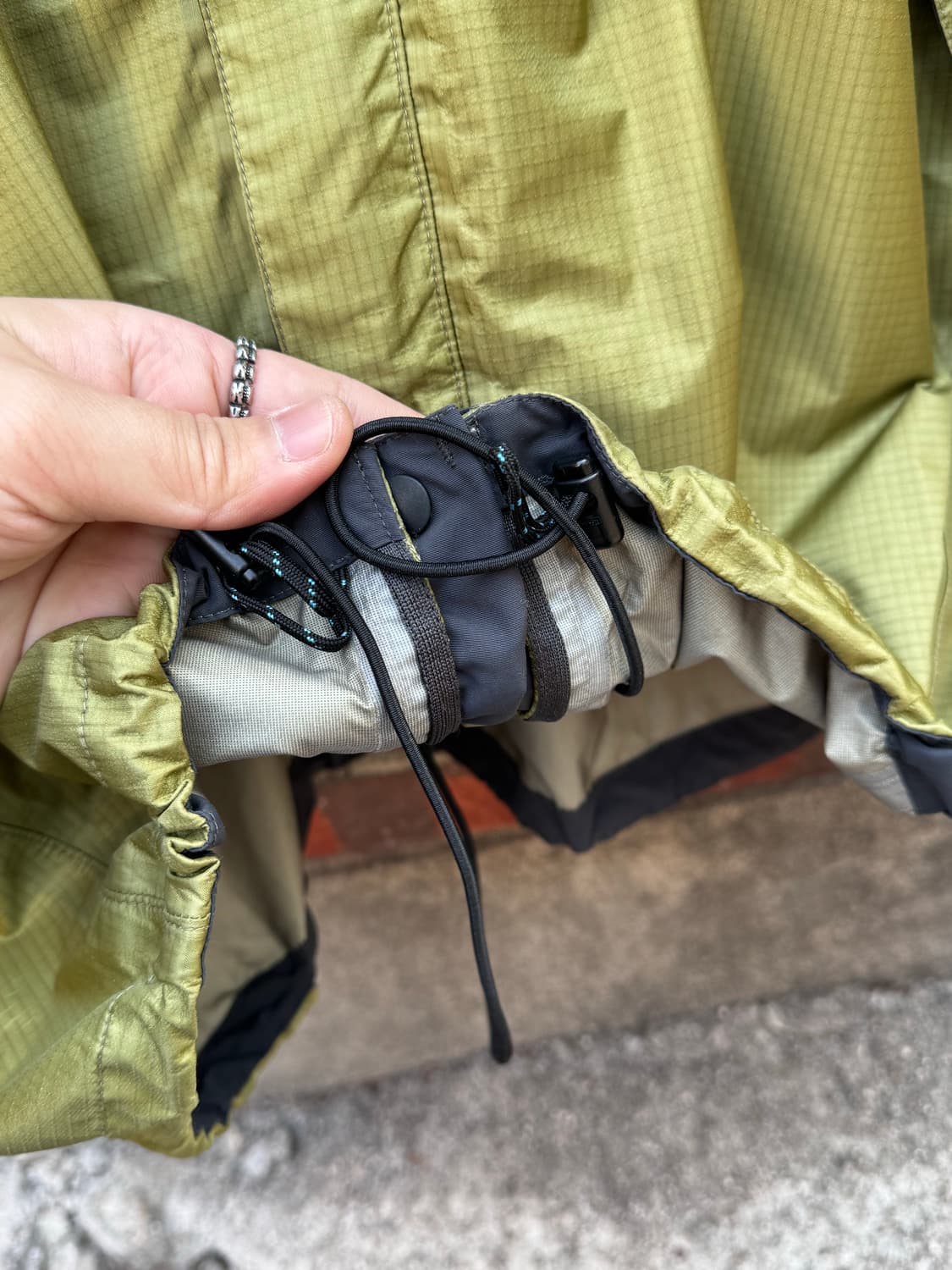 몽벨 재팬 고어텍스 윈드브레이커 자켓  상품이미지8