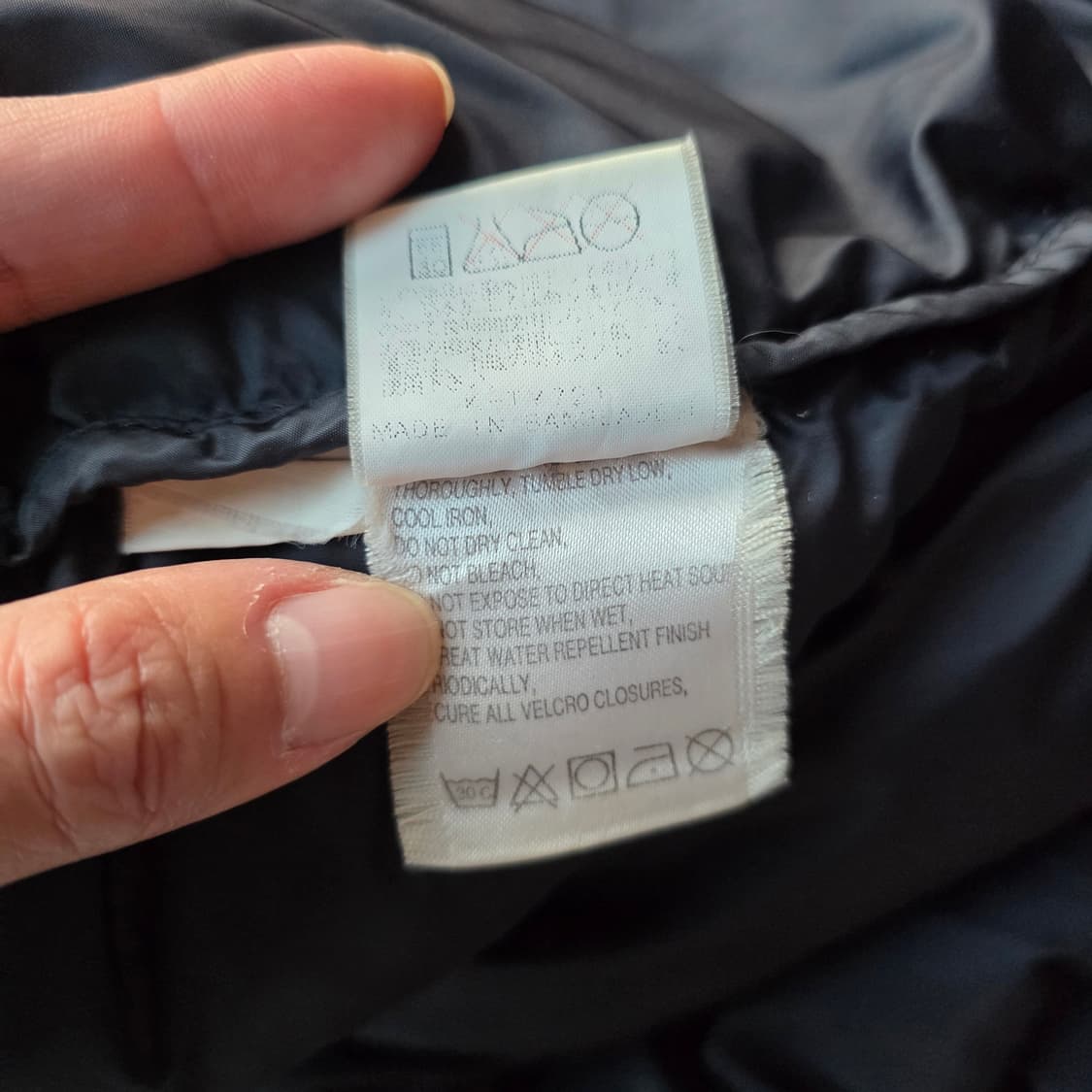 90's 오리지널 노스페이스 어센트 구스코트 600 필 S(95~100) 상품이미지10