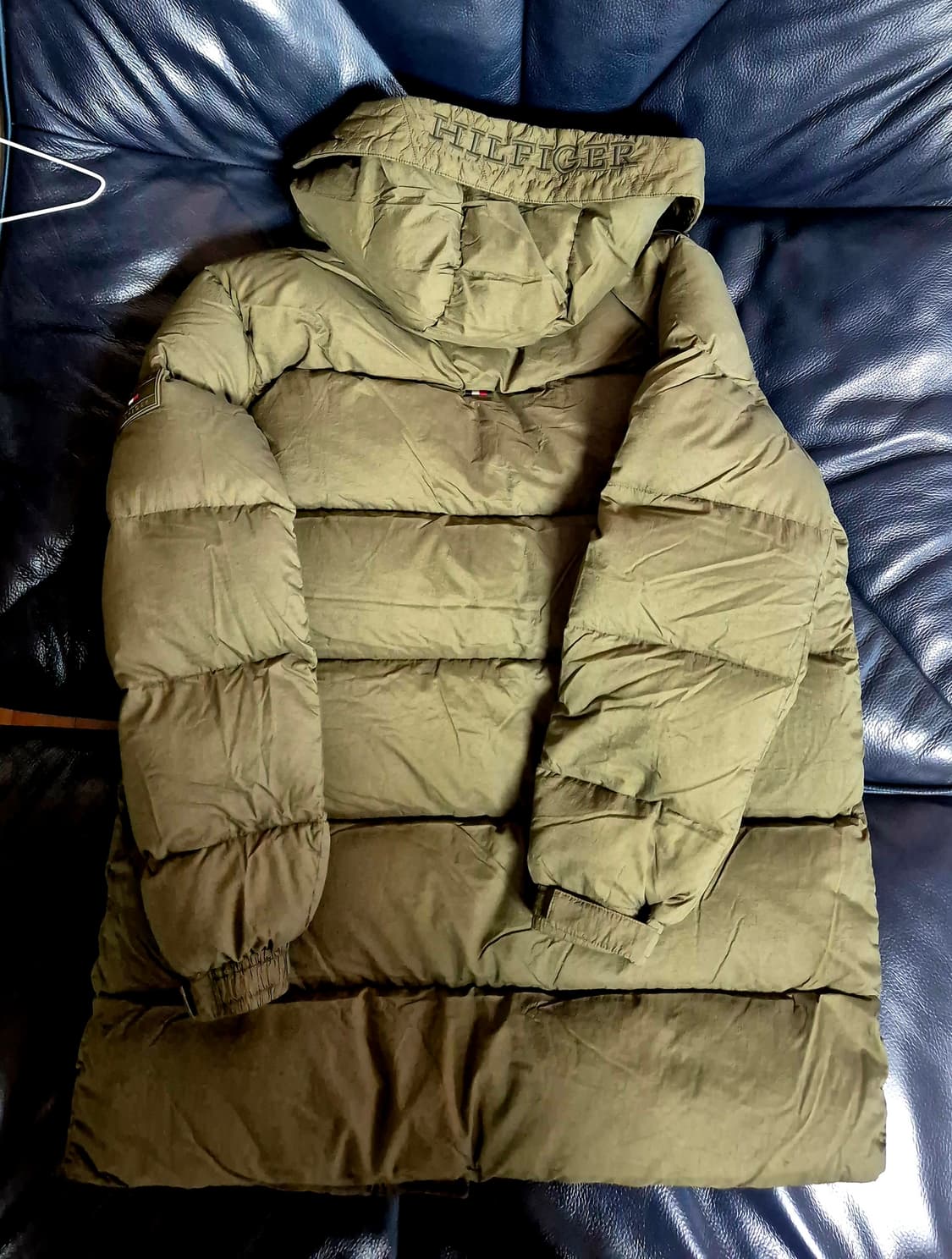 타미힐피거 가먼트다이 덕다운 패딩 상품이미지2