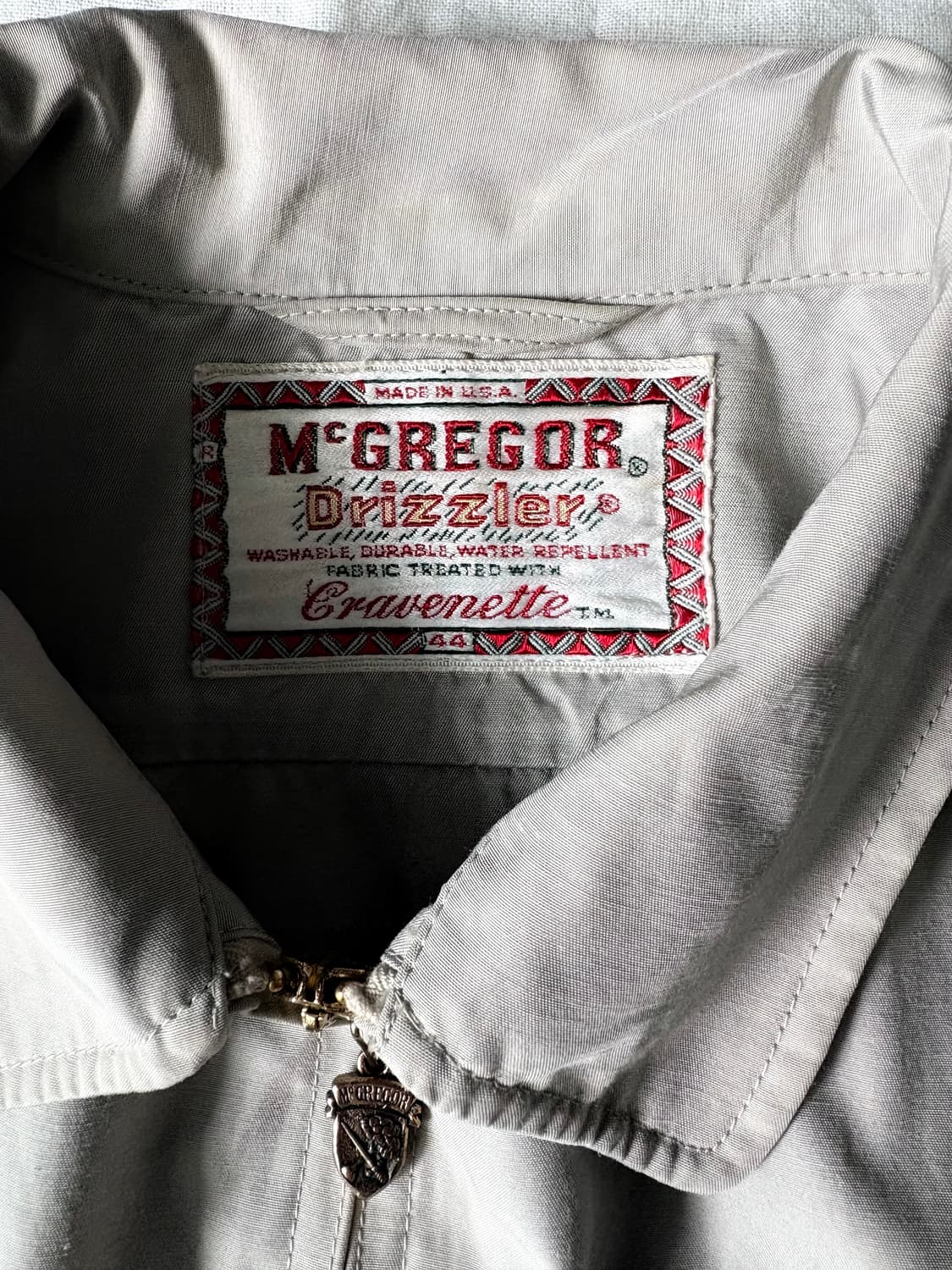Vintage 50s 60s 맥그리거 드리즐러 재킷 Sz,44 상품이미지7
