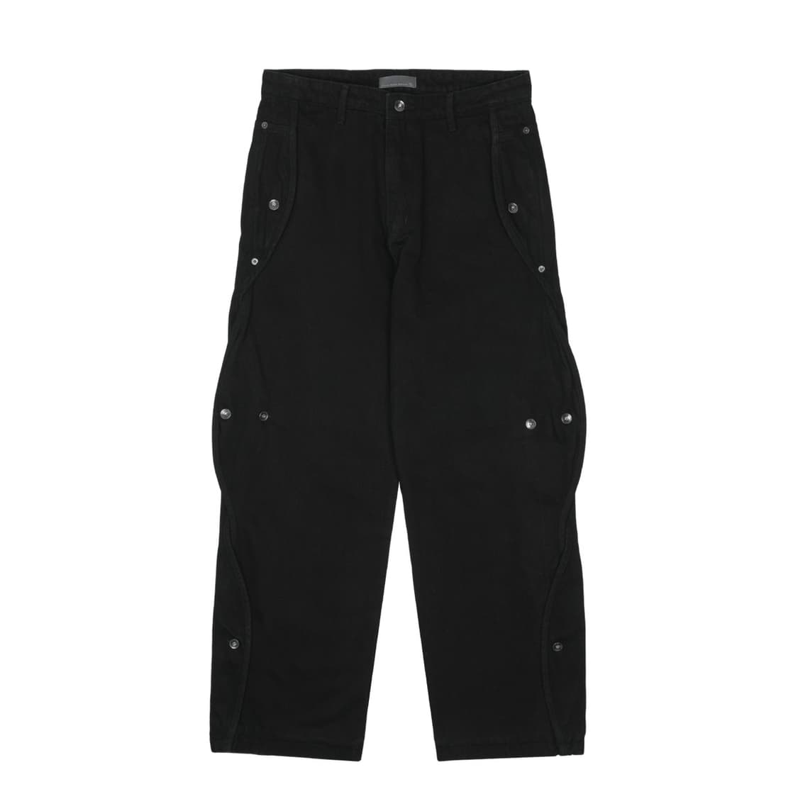 산산기어 COTTON WAVE PANTS 블랙 1 상품이미지1