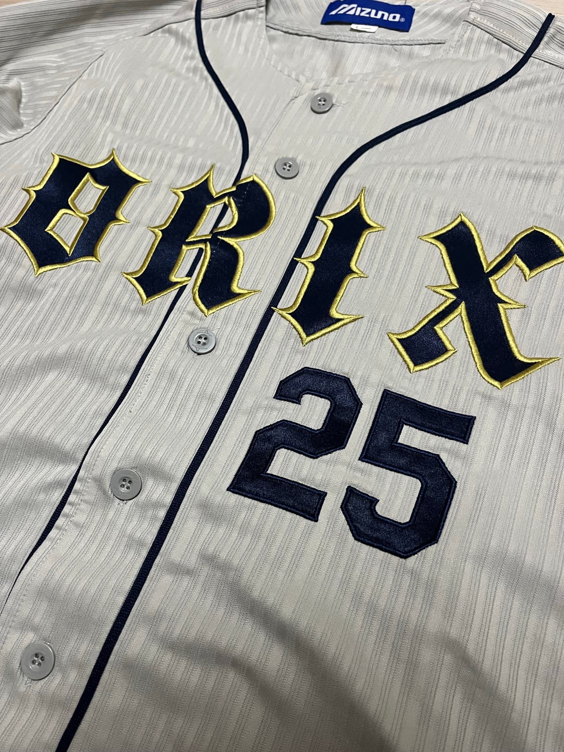 미즈노 오릭스 버팔로스 이대호 어웨이 정품 유니폼 상품이미지3