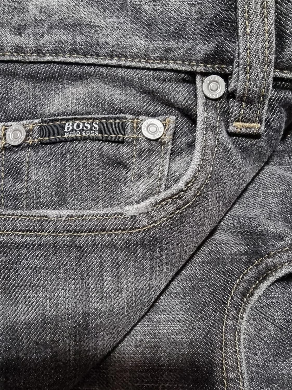 휴고보스 (HugoBoss) 블랙진 스트레치 바지 (32) 상품이미지6