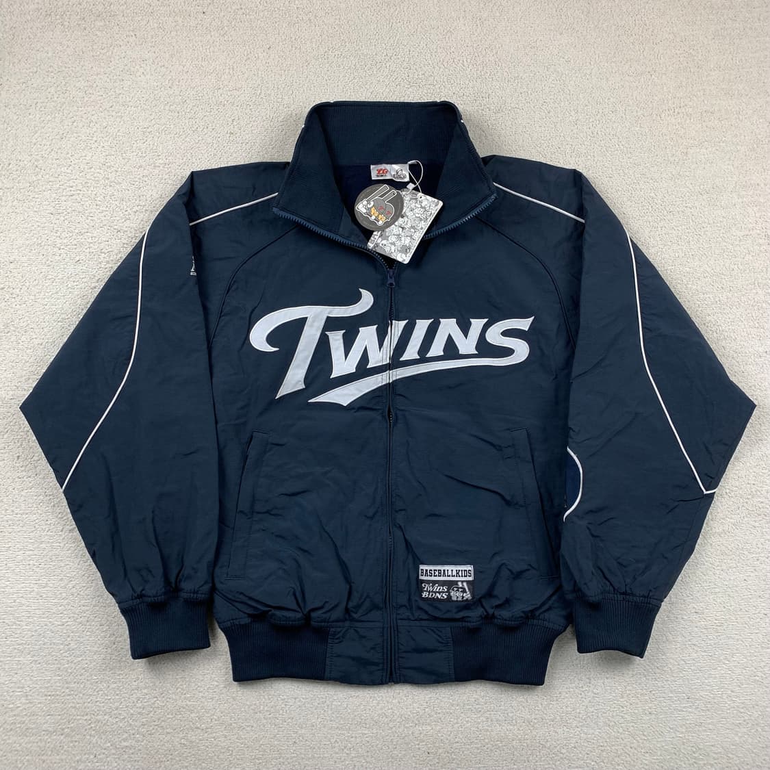LG트윈스 x 빠더너스 덕아웃 자켓 네이비 (데드스탁)  상품이미지1