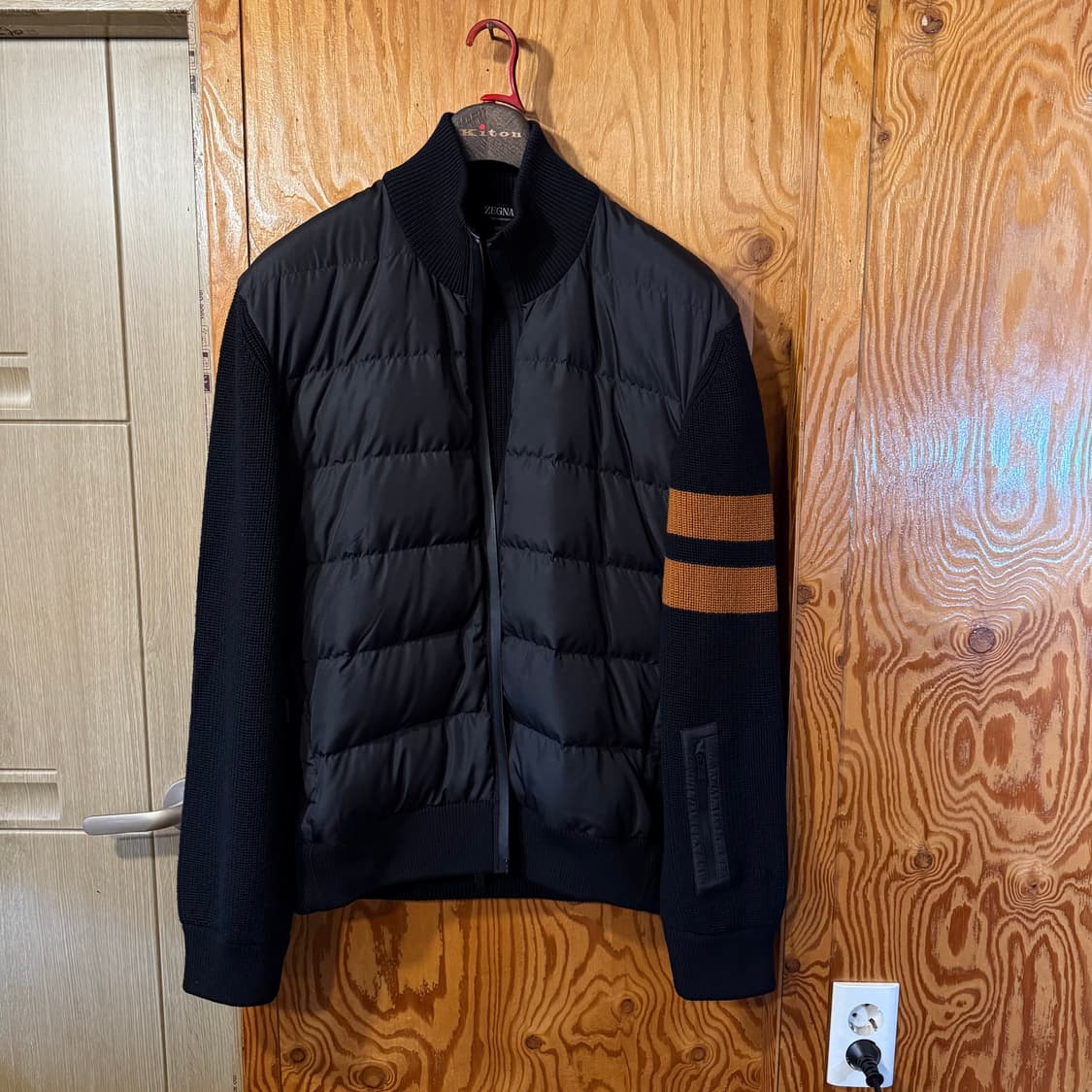  에르메네질도 제냐 테크메리노 울 니트 패딩 상품이미지2