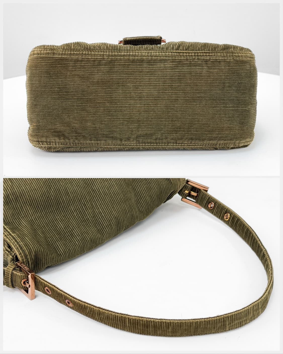 펜디 코듀로이 맘마 바게트백 상품이미지5