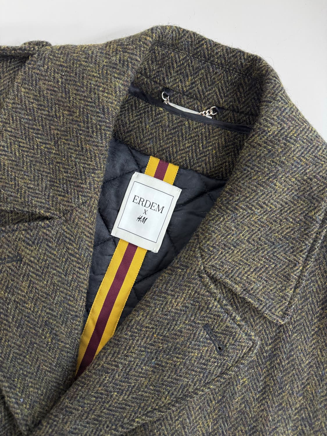 H&M 에르뎀(ERDEM) 콜라보 해리스트위드 코트 L 상품이미지4