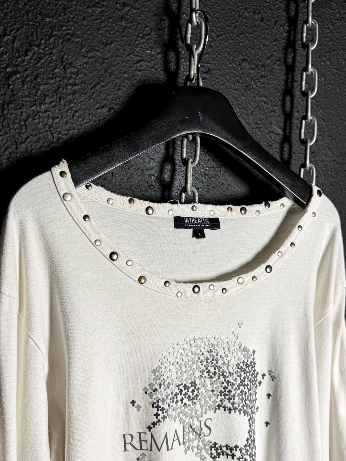 IN THE ATTIC – Cross Skull Long-Sleeve   상품이미지2
