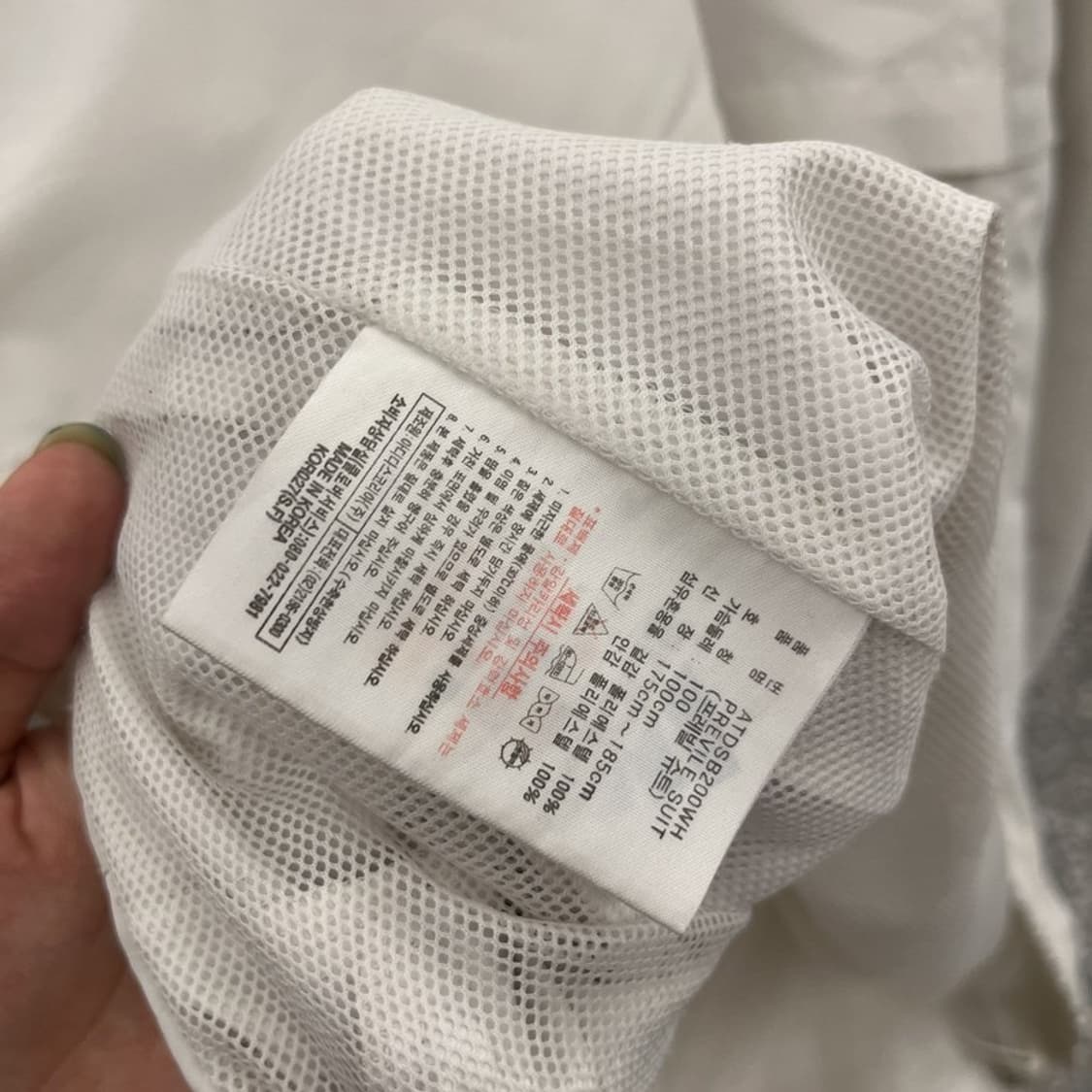 아디다스 올드스쿨 오버핏 윈드브레이커 바람막이 105 C05842 상품이미지5