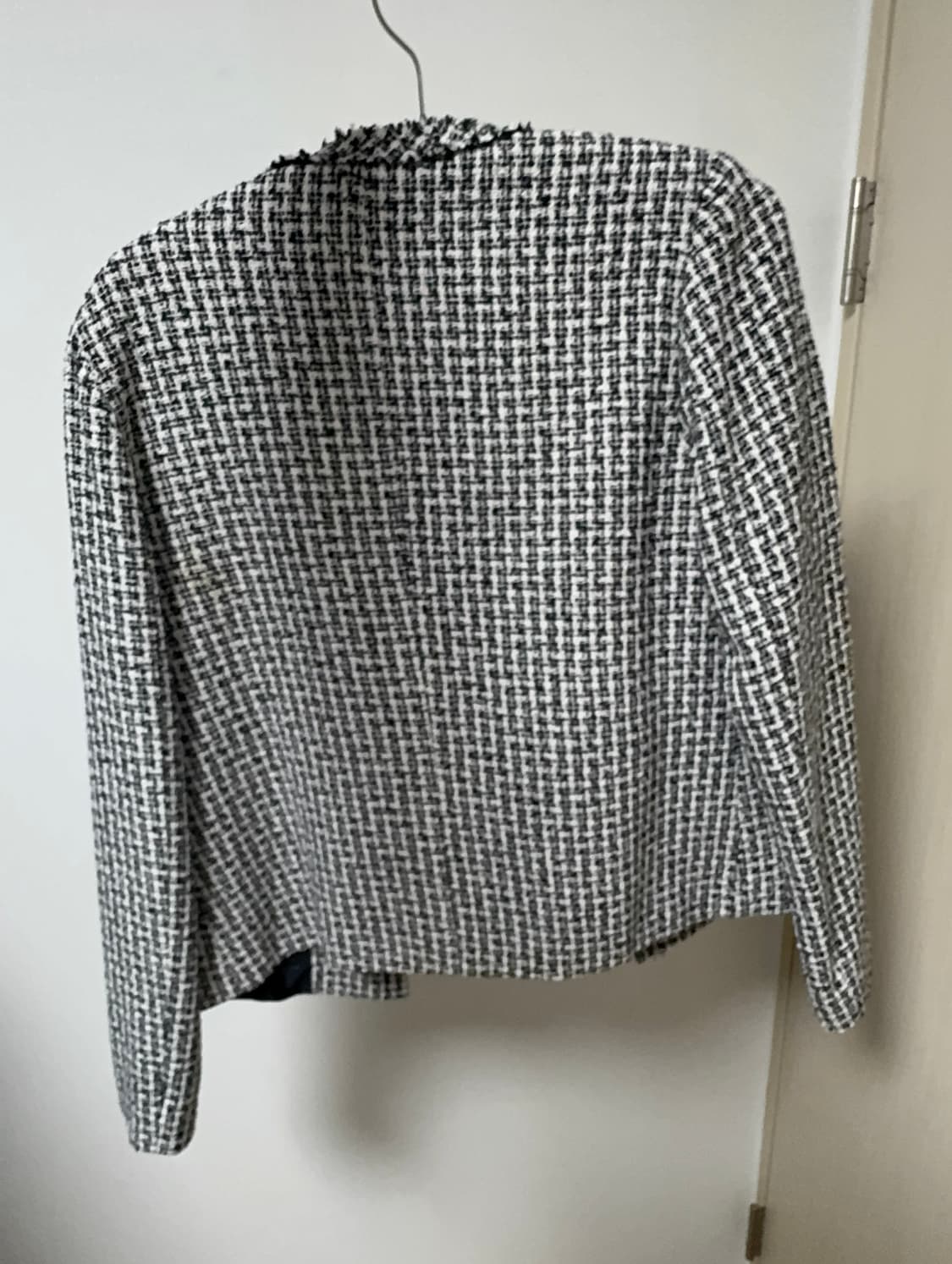 렌느 체크 트위드 자켓 상품이미지2