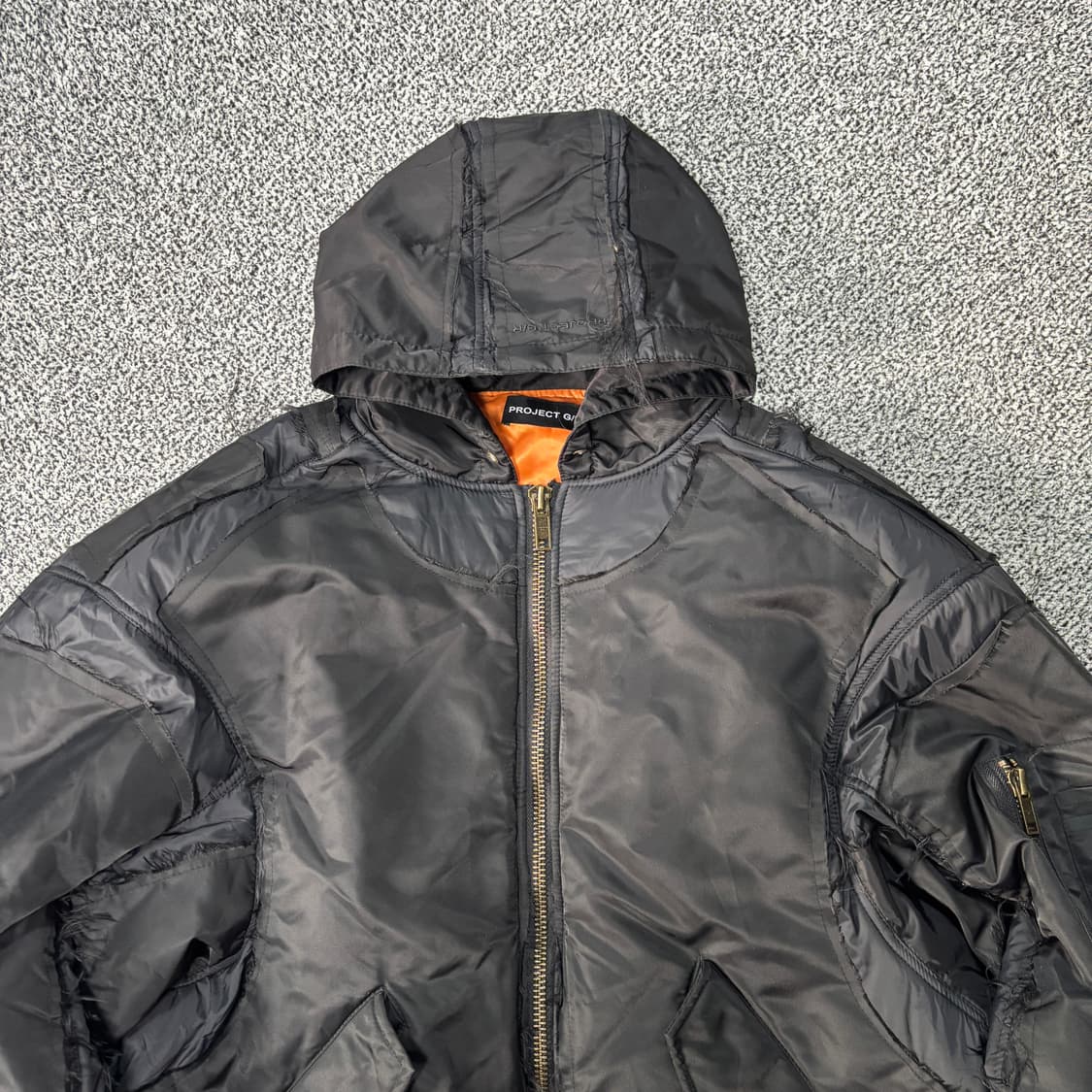 프로젝트 G/R 리워크 봄버 자켓 (0) 상품이미지2