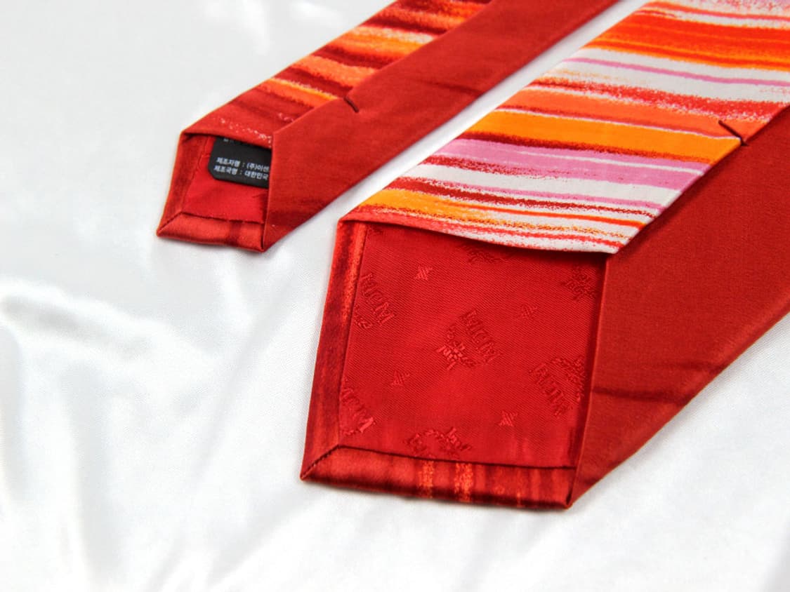 엠씨엠 8.7cm 미사용 남자 명품 넥타이 MCM 상품이미지4