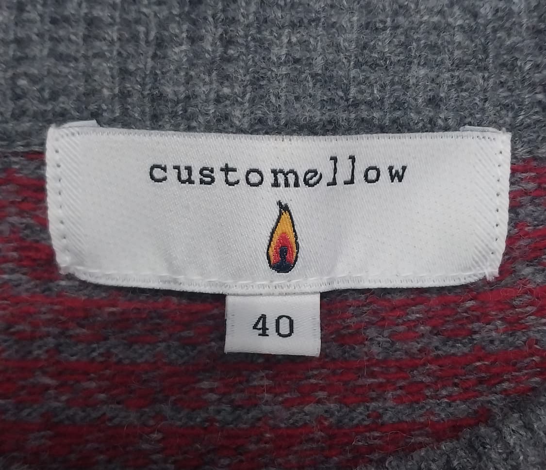 커스텀멜로우 스트라이프 패턴 니트 105 상품이미지3