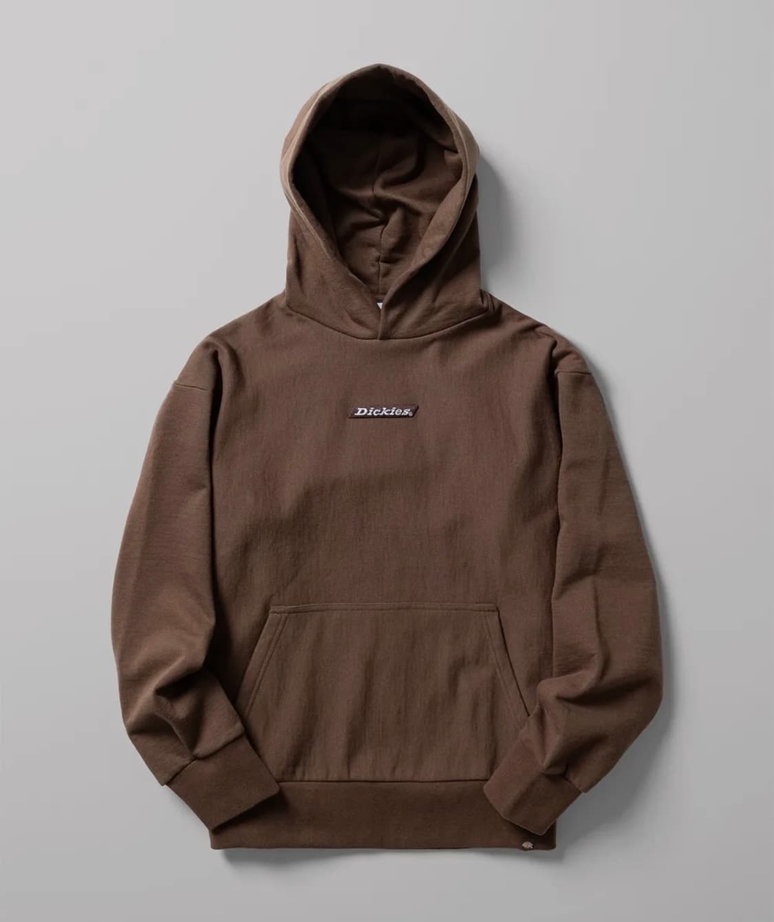 디키즈 Dickies 배너 로고 후드 dark brown 상품이미지1