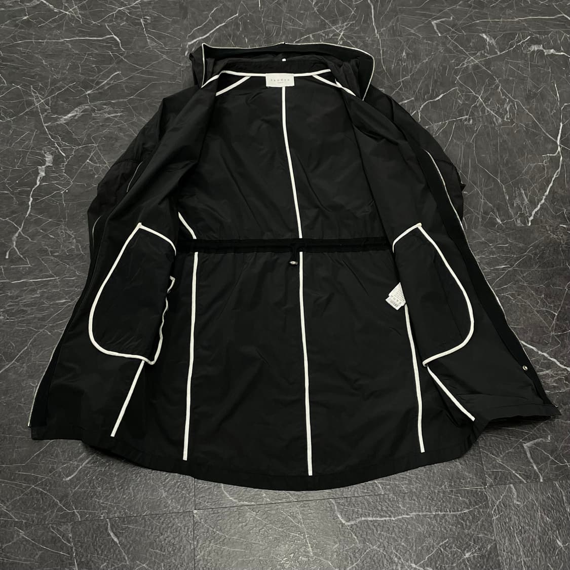 F 15s/s 산드로 나일론 후드코트 상품이미지3