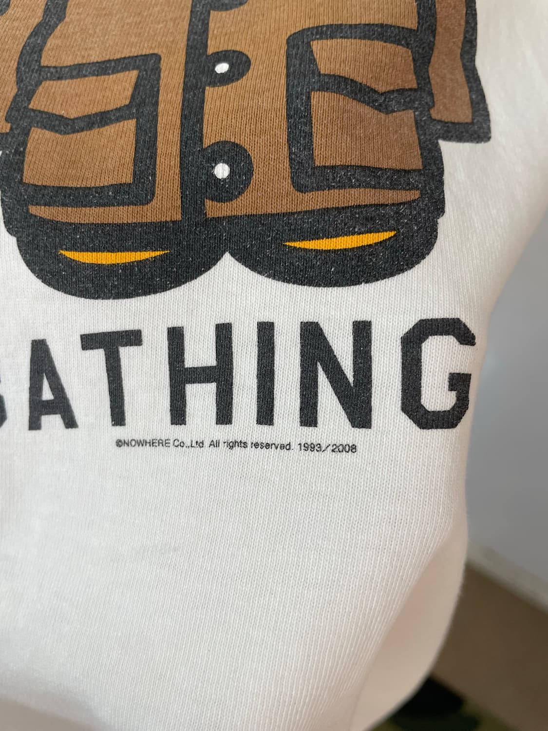 00‘s OG 베이프 베이비 마일로 티셔츠 (M) 상품이미지2