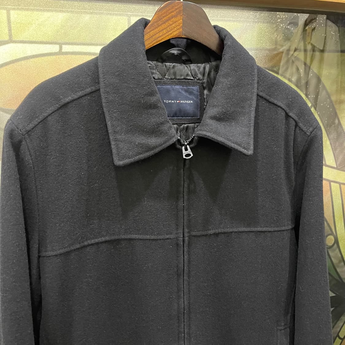 타미힐피거 모직 블루종 상품이미지3