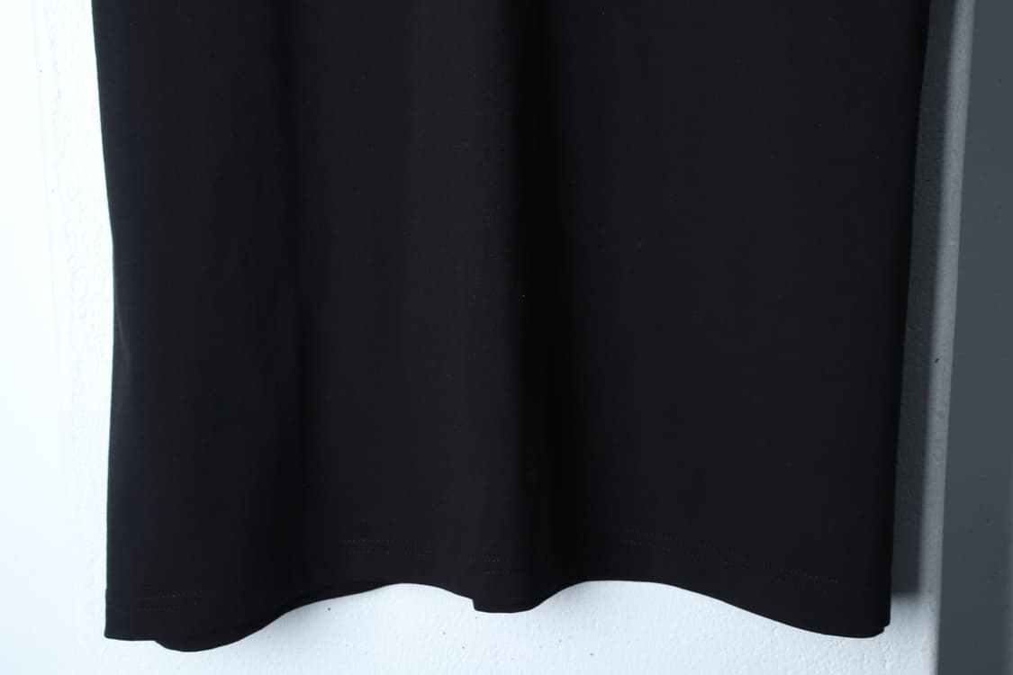 (L-XL) 리우아 반팔 티셔츠 무지 블랙 기본-H3H33854 상품이미지4