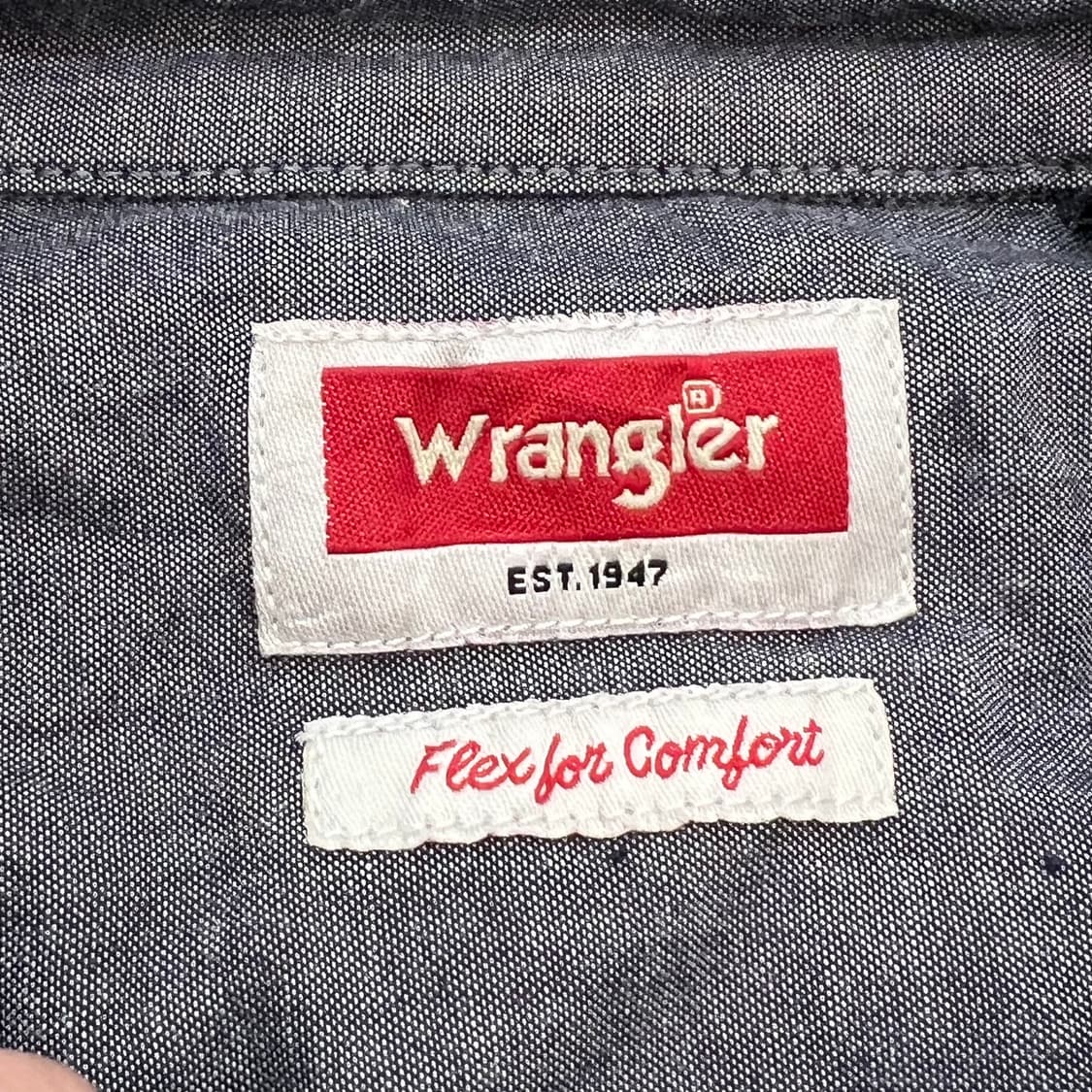 랭글러 투포켓 워크 셔츠 r2896 상품이미지5