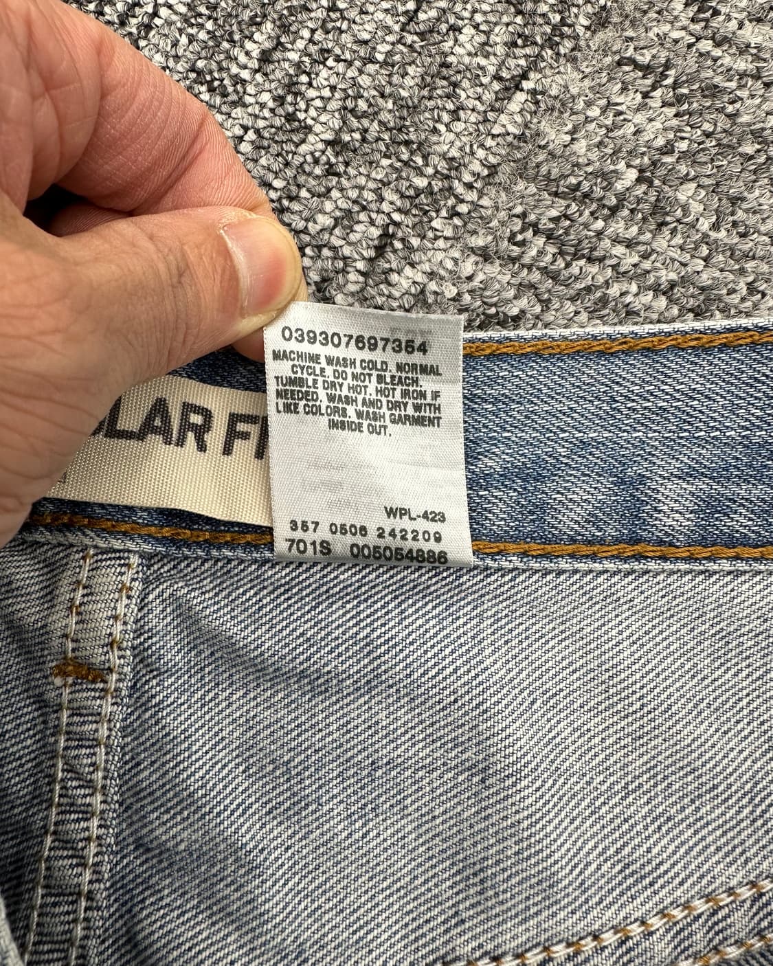 (허단40)00'S 리바이스 505 -M1207 상품이미지4