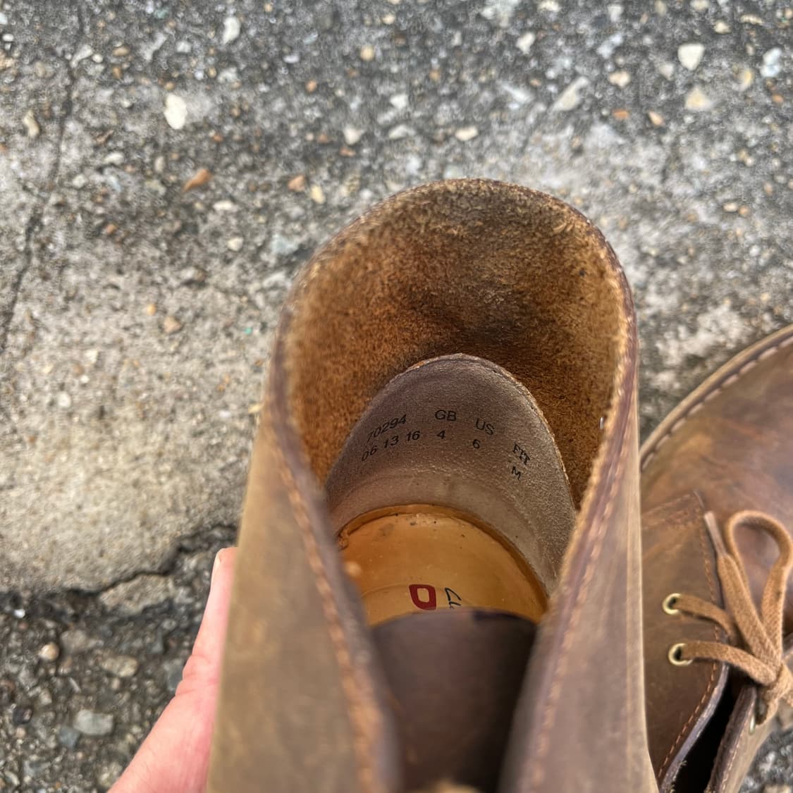 클락스 데저트 부츠 us6  상품이미지8